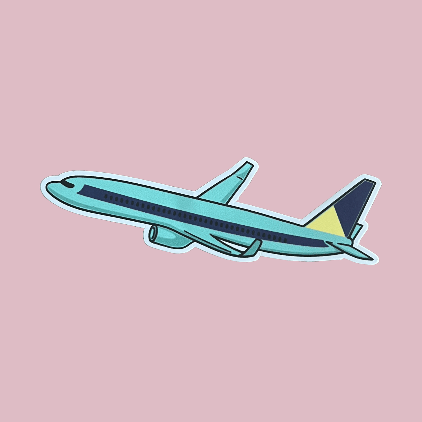 Airplane Vinyl Die Cut Sticker
