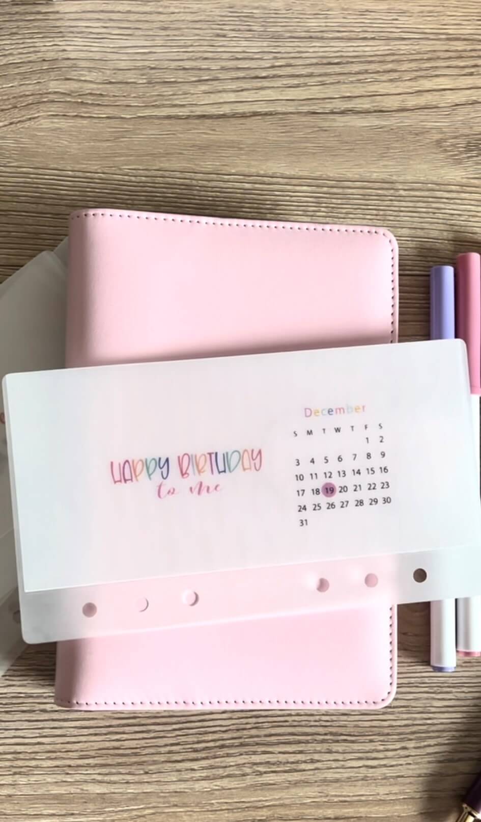 A6 Rainbow Custom Birthday Vellum Cash Envelope