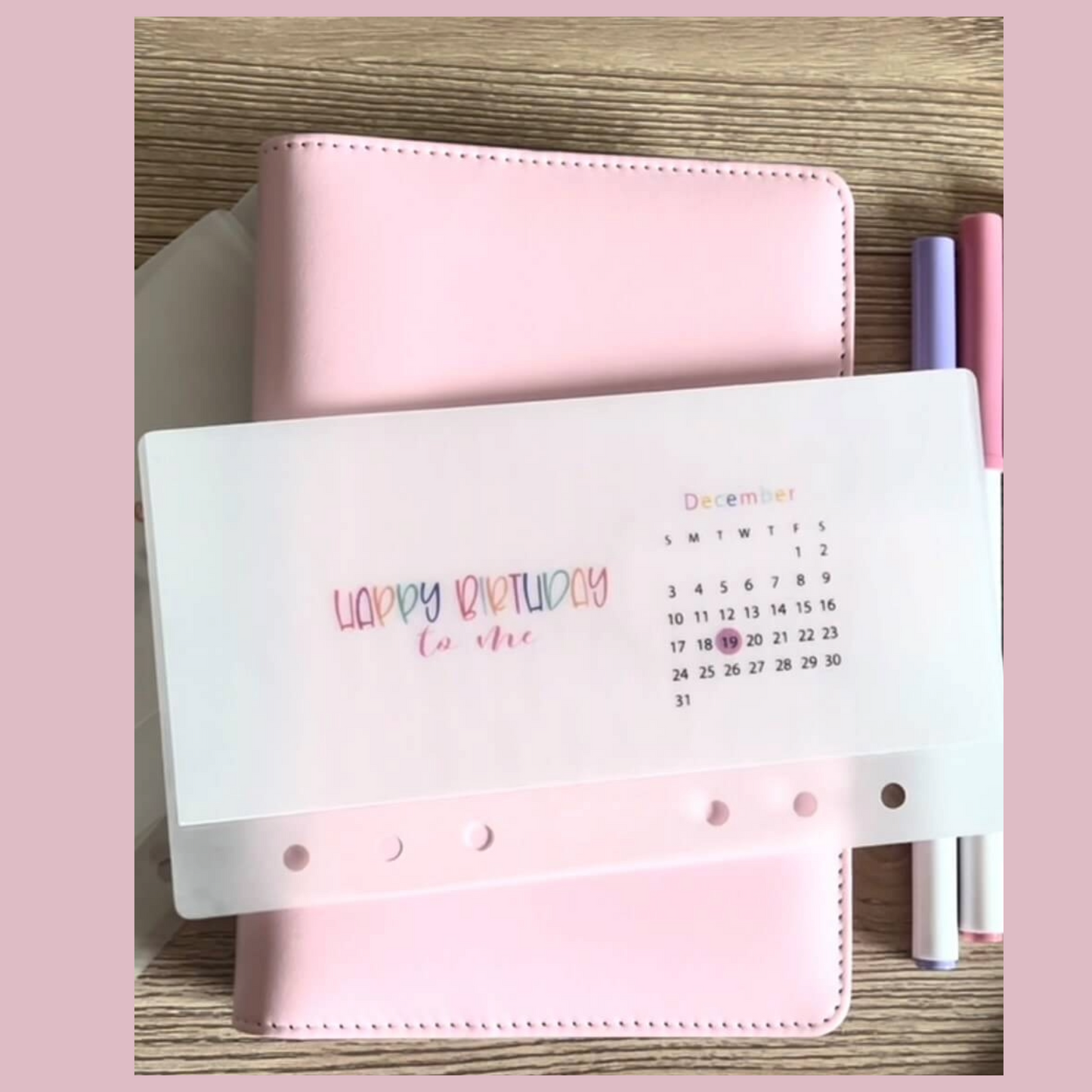 A6 Rainbow Custom Birthday Vellum Cash Envelope