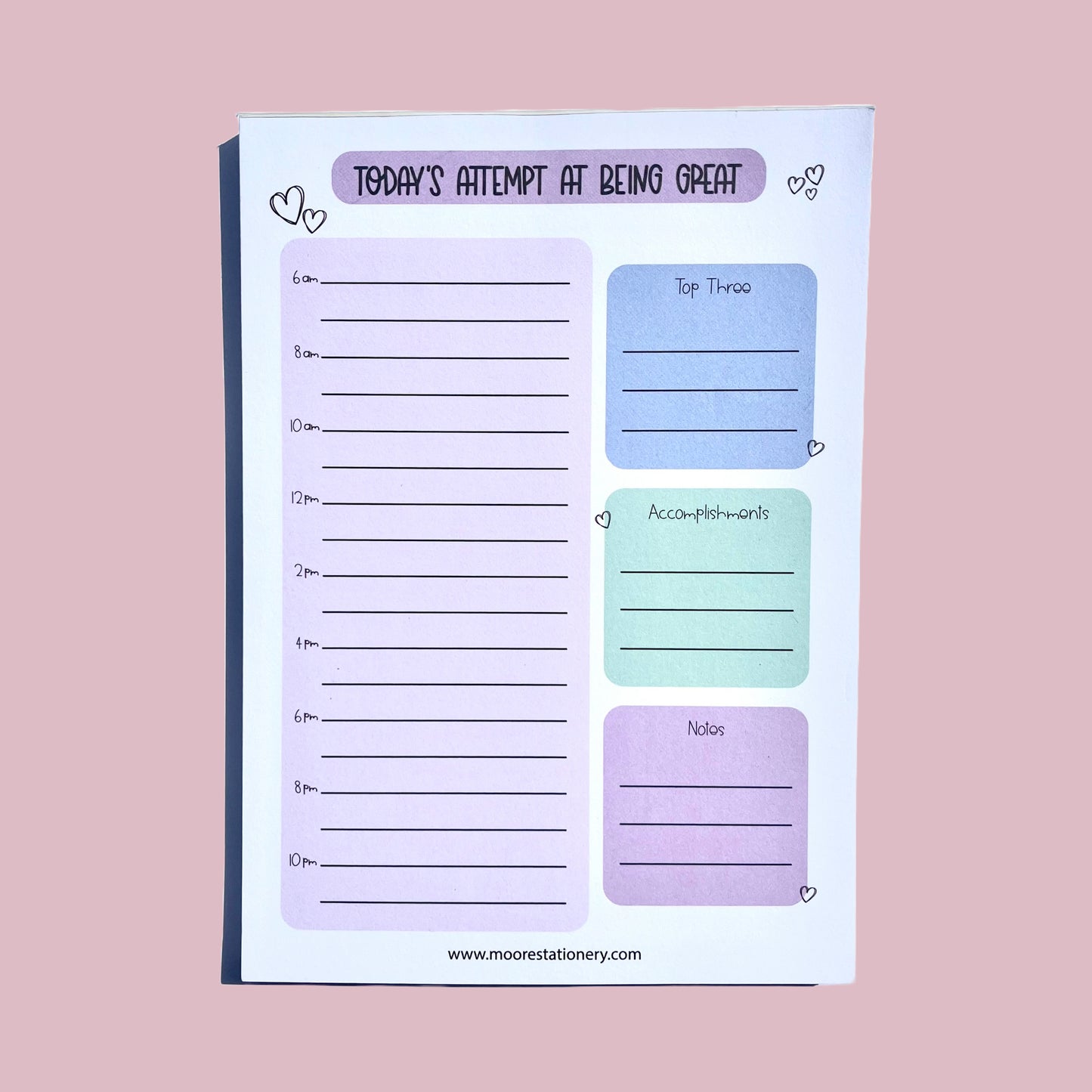Be Great Notepad