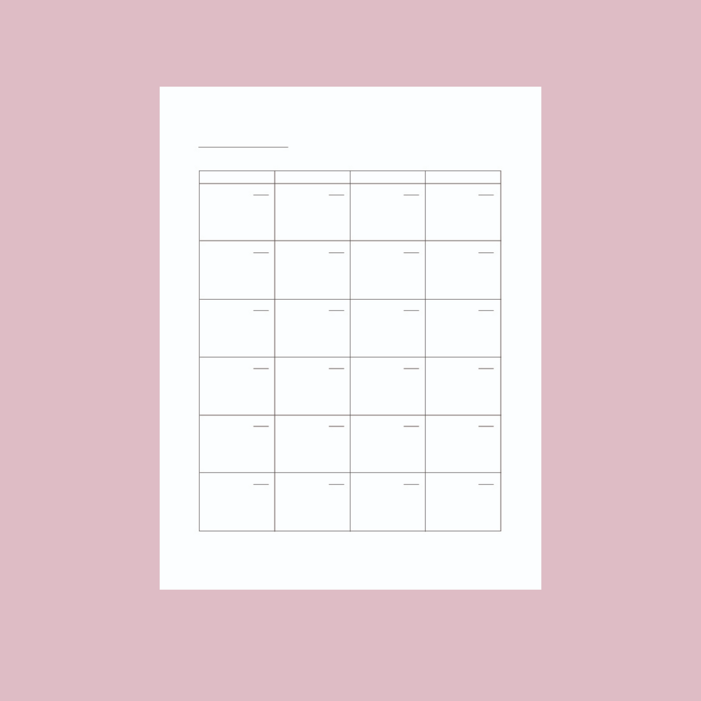 Colorful Hearts Undated Academic Planner