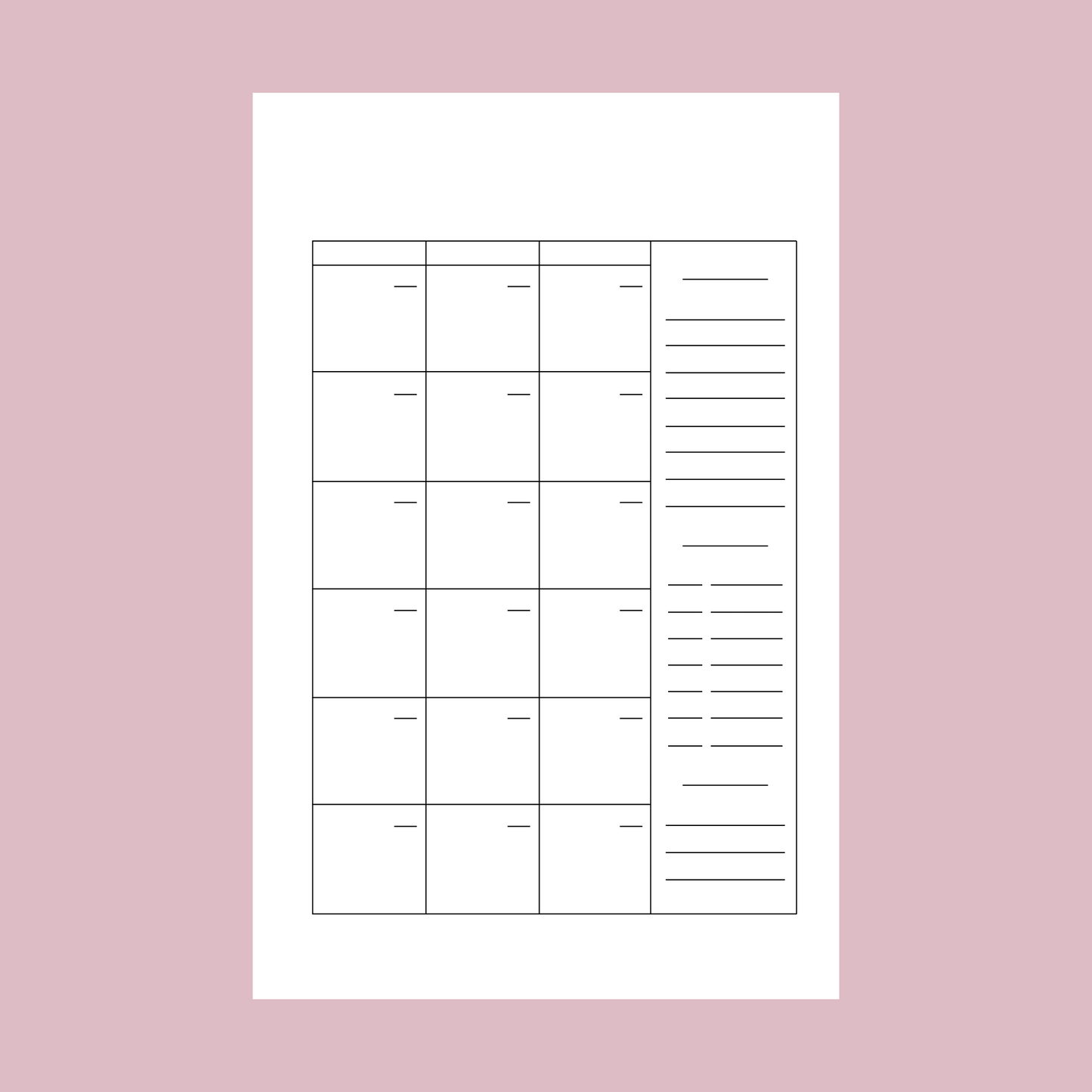 Pastel Leopard Budget Planner