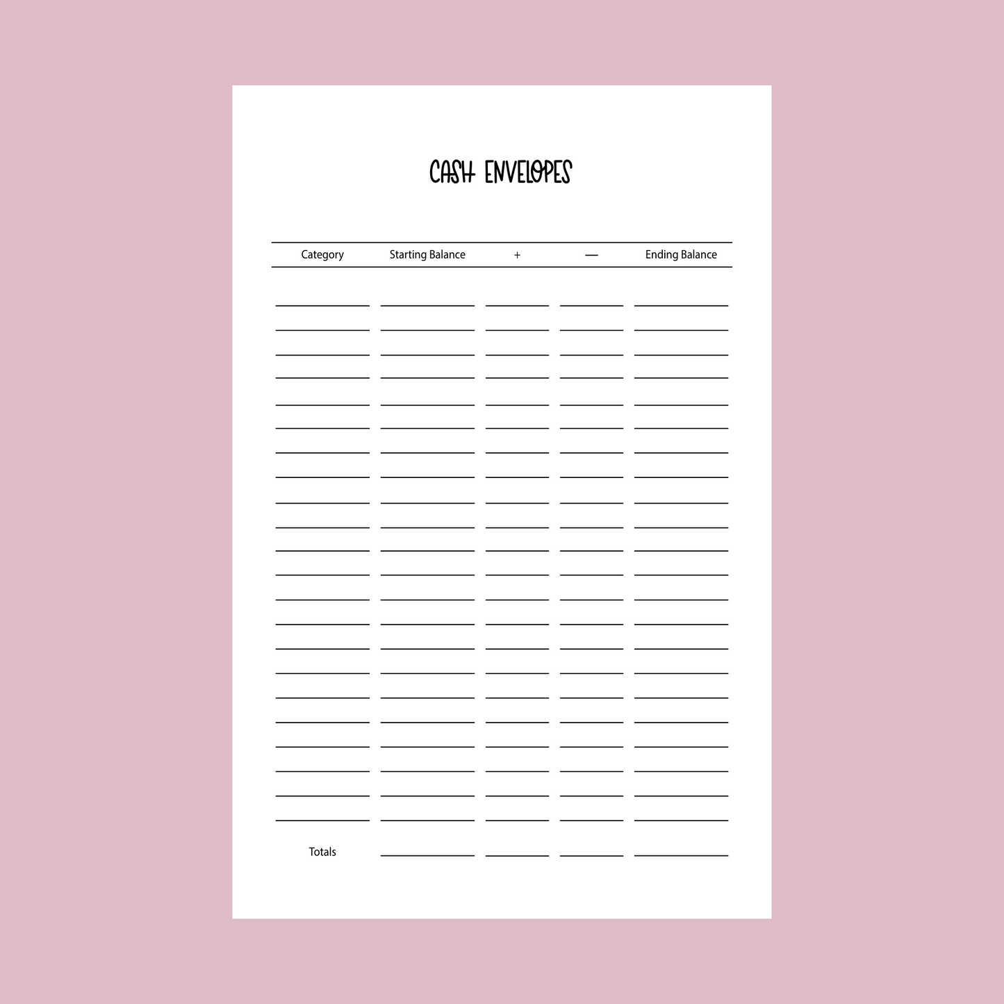 Pastel Leopard Budget Planner