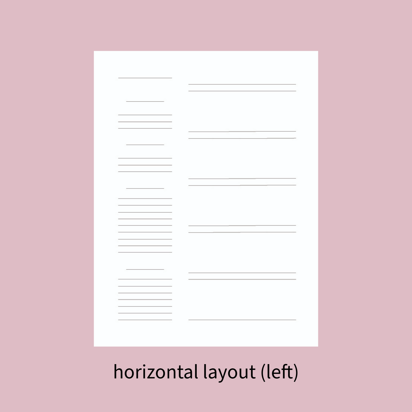 Pastel Leopard Undated Weekly Planner