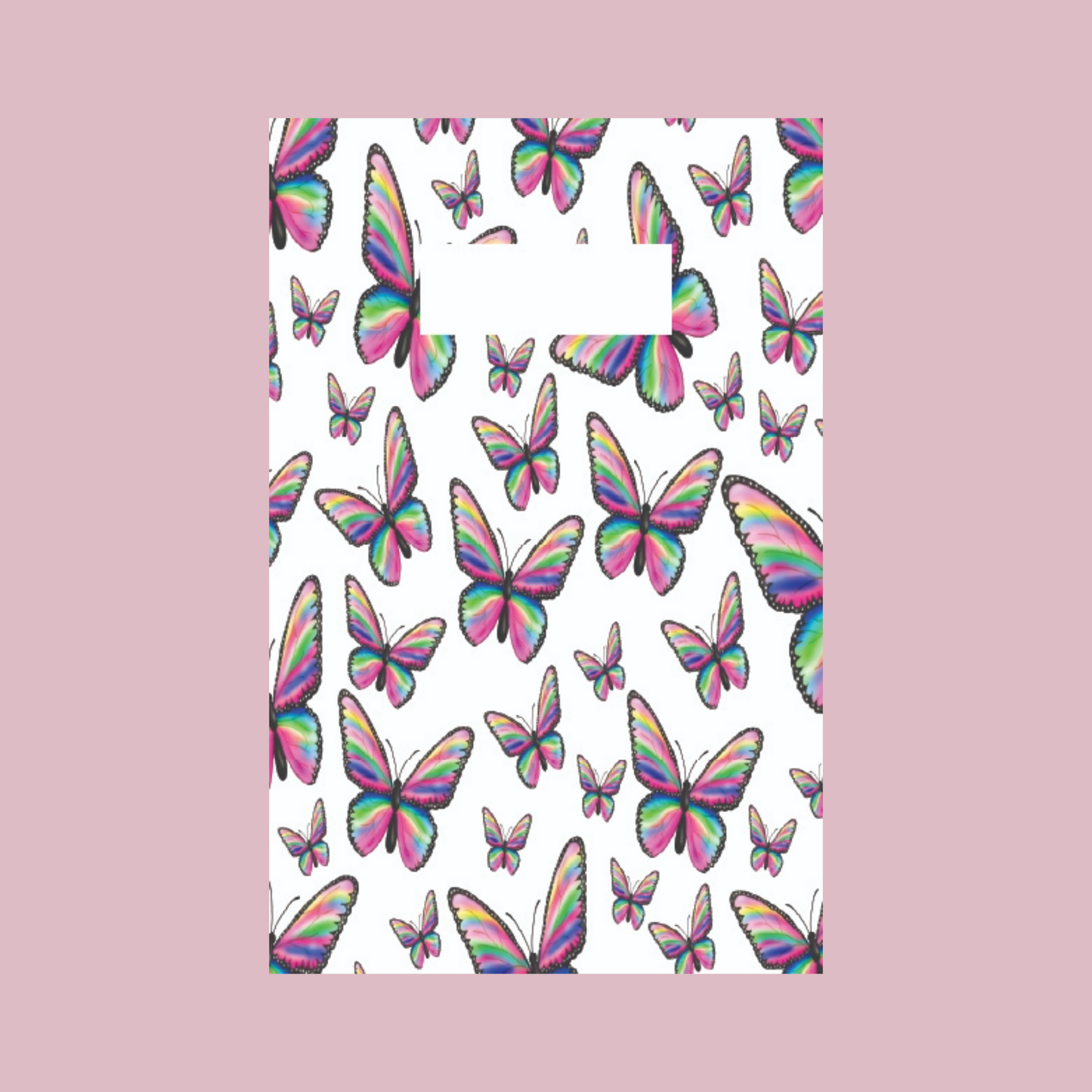 2025 Dated Pink Butterflies Academic Planner