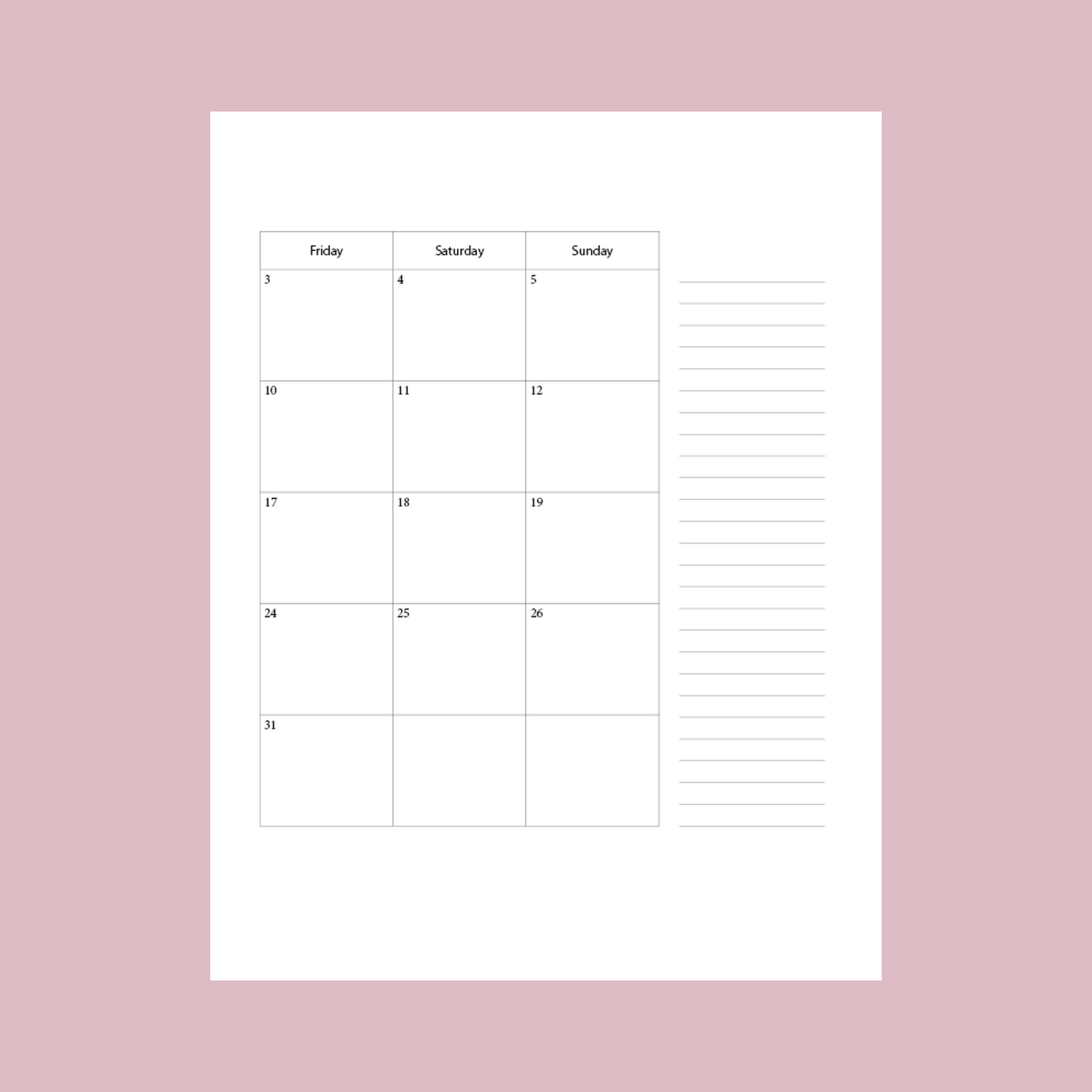 2025 Dated Pastel Leopard Academic Planner