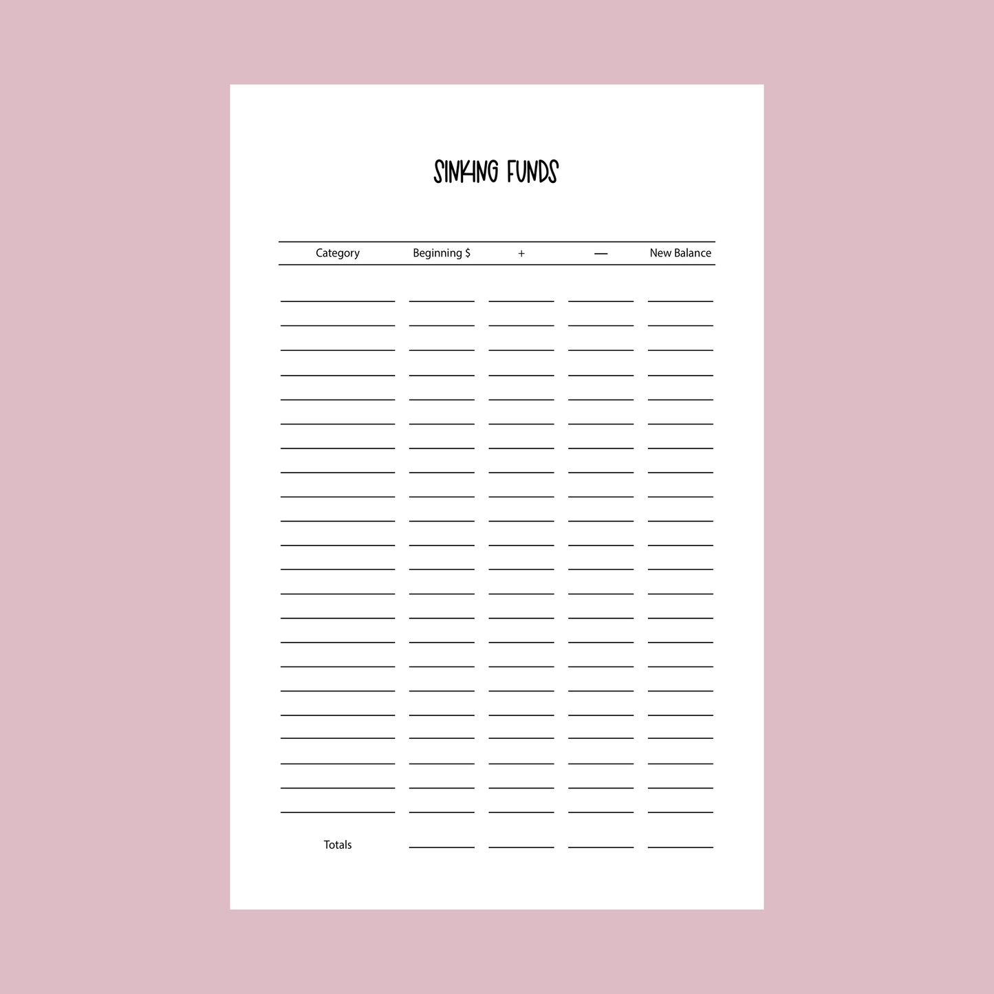Pastel Leopard Budget Planner