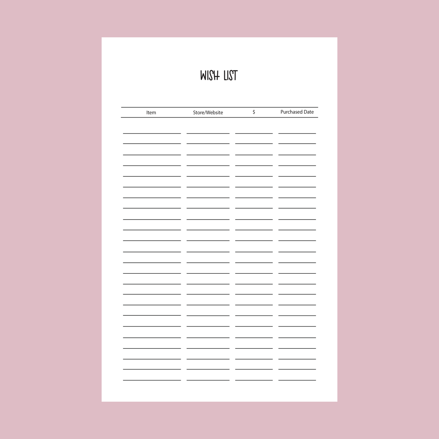 Pastel Leopard Budget Planner