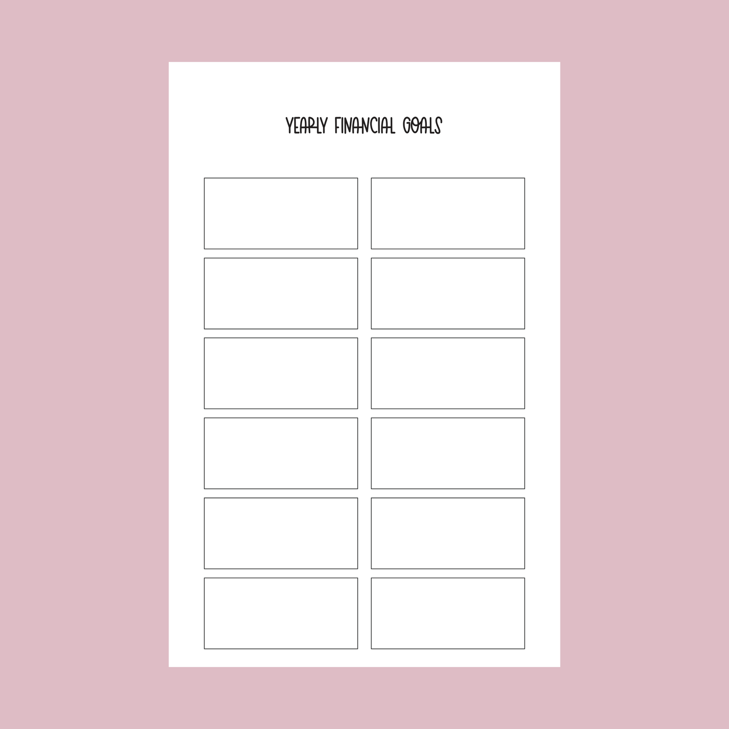 Pastel Leopard Budget Planner