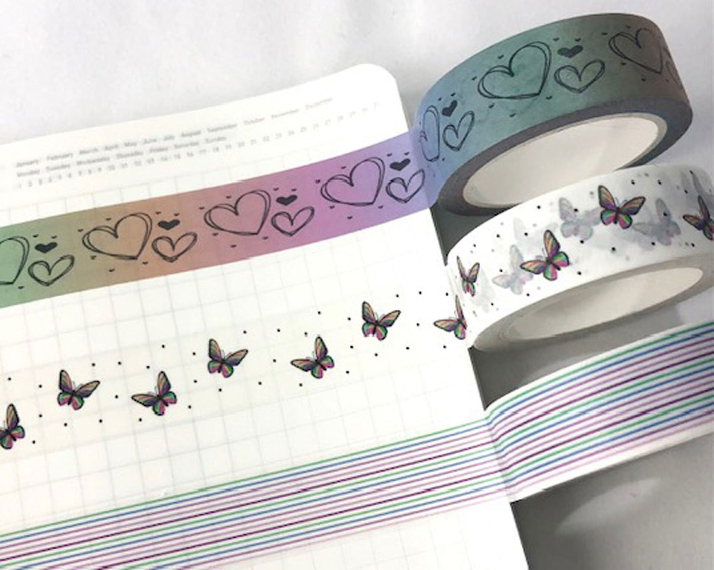 Summer Stripes Washi Tape